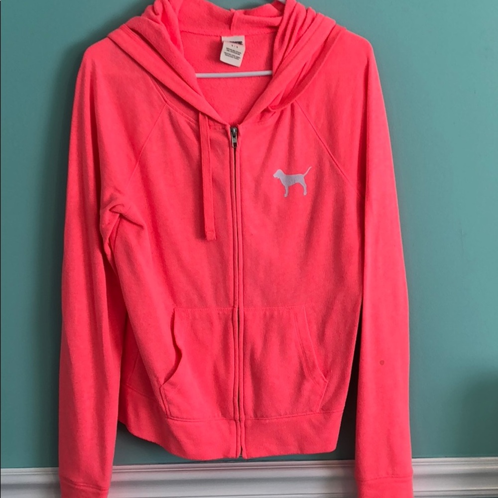 VS pink sweater